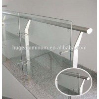 modern balcony aluminum glass railing designs